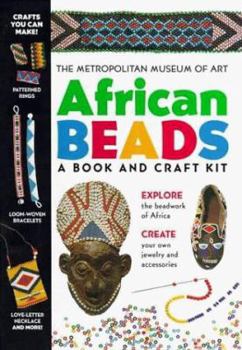 Hardcover African Beads: A Book and Craft Kit Book
