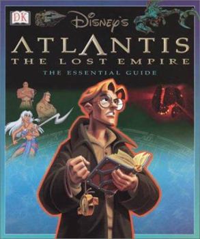 Hardcover Disney's Atlantis: The Lost Empire Essential Guide Book