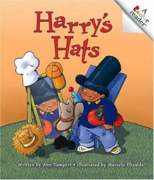 Paperback Harry's Hats Book