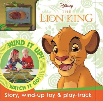 Board book Disney the Lion King: Busy Board with Wind-Up Car & Track [With Toy] Book