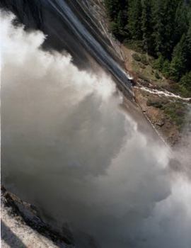 Waterfalls of Yosemite During Big Water