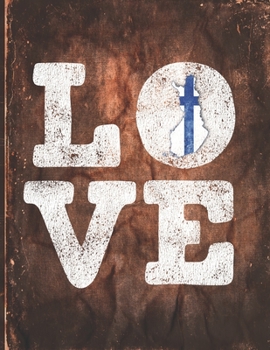 Love: Finland Flag Cute Personalized Gift for Finn Friend  2020 Calendar Daily Weekly Monthly Planner Organizer