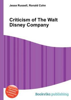 Paperback Criticism of the Walt Disney Company Book