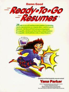 Paperback Ready-To-Go Resumes for Mac and PC [With CDROM] Book