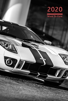 2020 A5 Diary Week To View Planner For All Occasions: | Year Planner For Business, Office, Home, University, College, School, Appointments, Race Cars