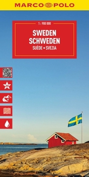 Loose Leaf Sweden Marco Polo Map Book