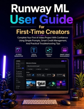 Paperback Runway ML User Guide For First-Time Creators: Complete Your First AI Video Project With Confidence Using Simple Prompts, Smart Credit Management, And Practical Troubleshooting Tips Book