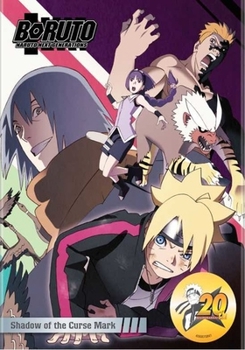 DVD Boruto: Naruto Next Generations Shadow of the Curse Mark Book
