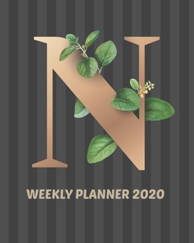 Paperback Weekly Planner 2020: January - December 2020 - Monthly View - Weekly View with Hourly AM/PM - Calendar Views - Monthly Review & Performance Book