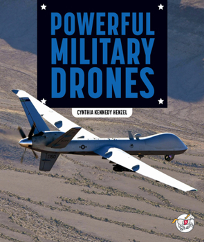 Library Binding Powerful Military Drones Book