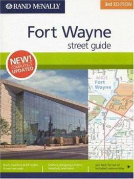 Paperback Rand McNally Fort Wayne, Indiana: Street Guide Book