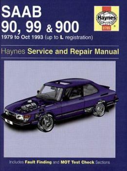 Hardcover SAAB 90, 99 & 900 ('79 to '93) Book