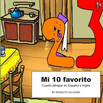 Paperback Mi 10 favorito: Un cuento bilingüe en Español e Inglés [Spanish] Book