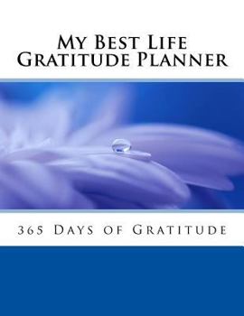 Paperback My Best Life Gratitude Planner Book