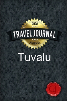 Paperback Travel Journal Tuvalu Book