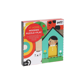 Game At Home Mini Wooden Puzzle Book