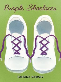 Hardcover Purple Shoe Laces Book