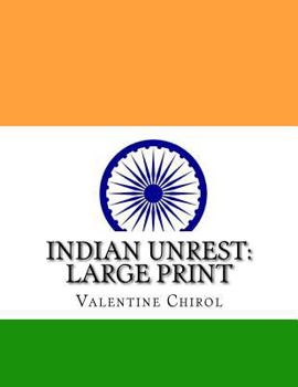 Paperback Indian Unrest: Large Print [Large Print] Book