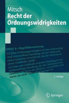 Paperback Recht Der Ordnungswidrigkeiten [German] Book