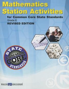 Paperback Ccss Station Activities for Grade 6, Revised Edition Book