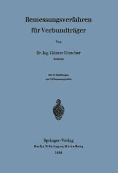 Paperback Bemessungsverfahren Für Verbundträger [German] Book