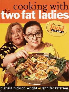 Hardcover Cooking with the Two Fat Ladies Book