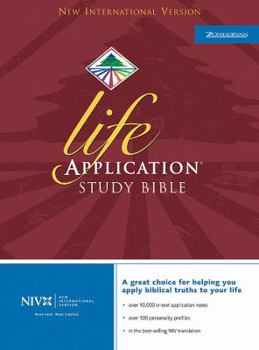 Hardcover Life Application Study Bible-NIV Book