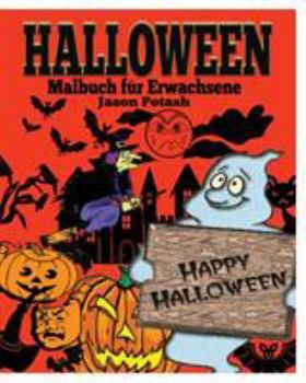 Paperback Halloween Malbuch fur Erwachsene [German] Book