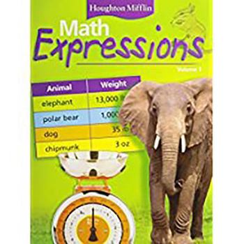 Paperback Math Expressions: Student Activity Book, Volume 1 Grade 3 2006 Book