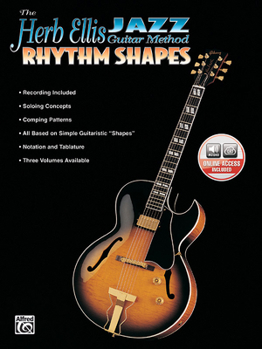 Paperback The Herb Ellis Jazz Guitar Method: Rhythm Shapes, Book & Online Audio Book