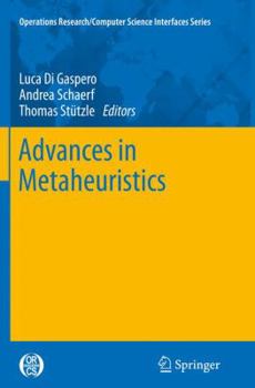 Paperback Advances in Metaheuristics Book