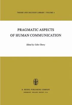 Hardcover Pragmatic Aspects of Human Communication Book