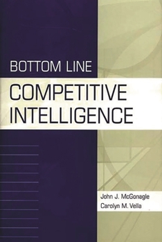 Hardcover Bottom Line Competitive Intelligence Book