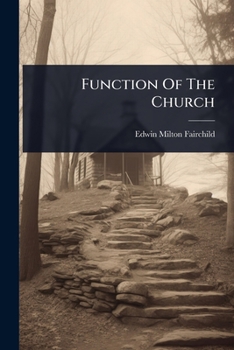 Paperback Function Of The Church Book
