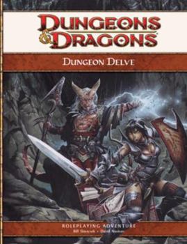 Hardcover Dungeon Delve: Roleplaying Game Supplement Book