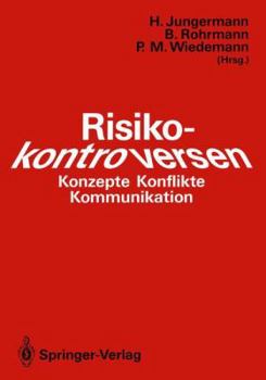 Paperback Risikokontroversen: Konzepte, Konflikte, Kommunikation [German] Book