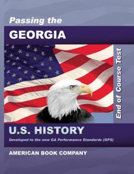 Paperback Passing the Georgia End of Course Test in U.S. History Book