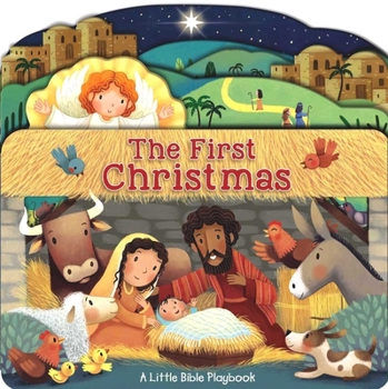 Board book Little Bible Playbook: The First Christmas Book