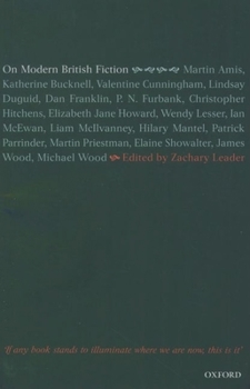 Paperback On Modern British Fiction Book