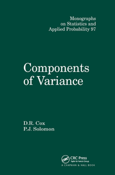 Paperback Components of Variance Book