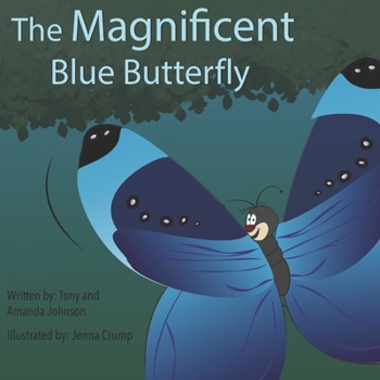 Paperback Magnificent Blue Butterfly Book