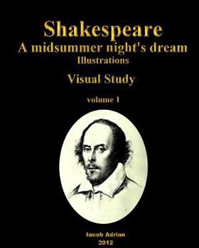 Paperback Shakespeare A midsummer night's dream: Illustrations Visual Study Book