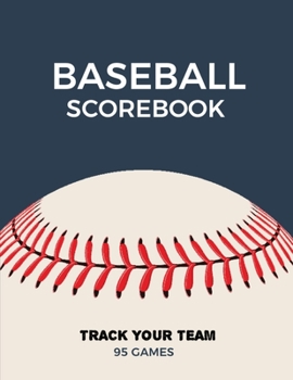 Paperback Baseball Scorebook: Record Game Sheet, Games Score Book Sheets, Scoring Notebook, Journal Book