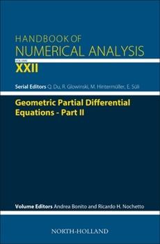 Hardcover Geometric Partial Differential Equations - Part 2: Volume 22 Book