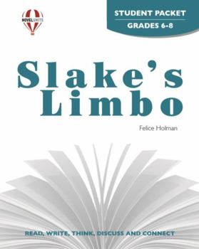 Paperback Slake's Limbo - Student Packet by Novel Units Book