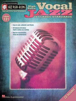 Paperback Vocal Jazz (High Voice): Jazz Play-Along Volume 131 Book