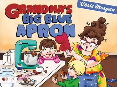 Paperback Grandma's Big Blue Apron Book