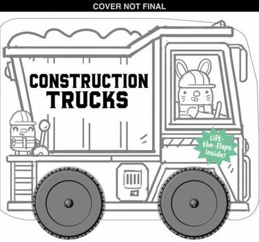 Paperback Spin & Lift: Construction Trucks Book