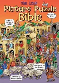 Hardcover The Lion Picture Puzzle Bible Book