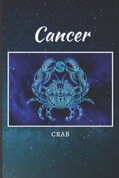Cancer Zodiac Journal: (100 Pages | Blank Lined Notebook | 6x9) (Zodiac Notebooks)
